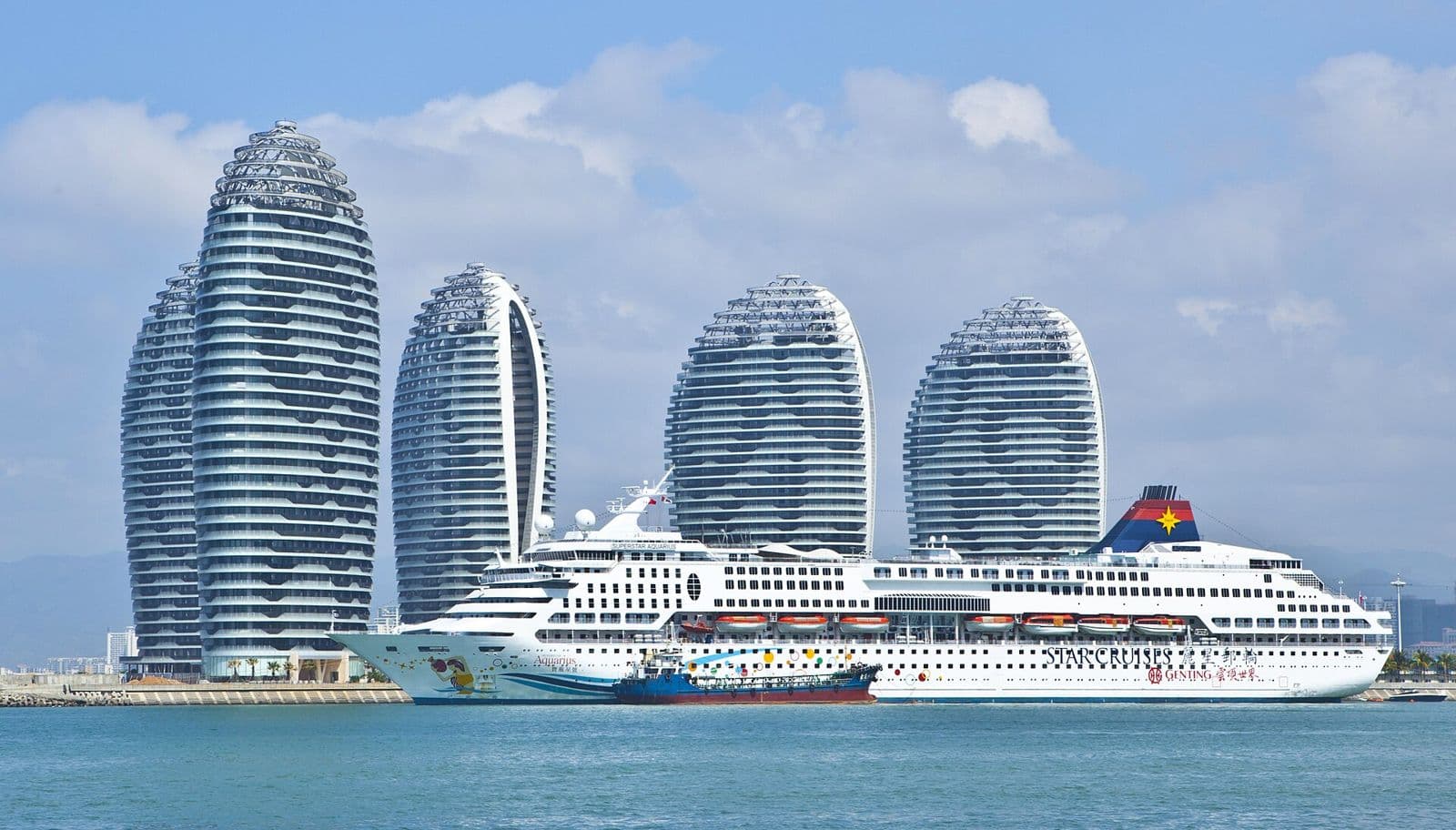Phoenix Island in Sanya Bay, Hainan